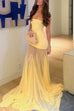 Meridress Strapless Tube Flare Mesh Maxi Party Dress