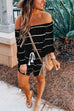 Meridress Oxygen Beauty Striped Jumpsuit
