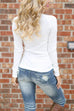 Meridress  V Neck Shirt Wild Stretch T-shirt