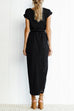 Meridress Front Slit Irregular Slim Dress