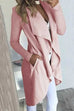 Meridress Nissa Drape Front Open Mid-length Cardigan
