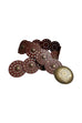Meridress Vintage Rivet Metal Buckle Boho Disic Belt