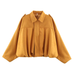 Meridress Lapel Zip Up Trendy Bomber Jacket