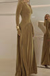 Meridress V Neck Long Sleeves Waisted Velvet Maxi Dress