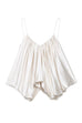 Meridress Spaghetti Strap Draped Satin Top