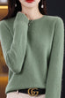 Meridress Crewneck Solid Comfy Pullover Sweater