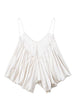 Meridress Spaghetti Strap Draped Satin Top