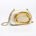 Meridress Trendy Chain Metal Handle Evening Handbag