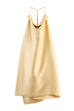 Meridress Halter Sleeveless Open Back Satin Top