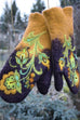 Meridress Christmas Gift Embroidery Mittens(5 Colors)