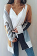 Meridress Knit Multi color Long Sweater Cardigan