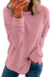 Meridress Crewneck Long Sleeve Side Split Sweatshirt