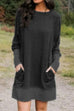 Meridress Maureen Pockets Casual Sweatershirt Dress