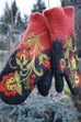 Meridress Christmas Gift Embroidery Mittens(5 Colors)