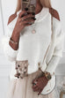 Meridress Cold Shoulder Solid Color Sweaters(3 colors)