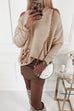 Meridress Cold Shoulder Solid Color Sweaters(3 colors)