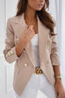 Meridress Lapel Double Breasted Long Sleeve Blazer